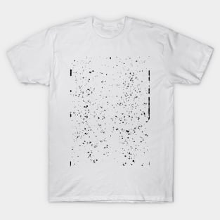 Black and White Spilled Ink T-Shirt